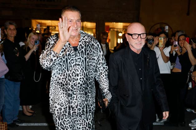 Milan Fashion Week, guests at the Dolce & Gabbana fashion show