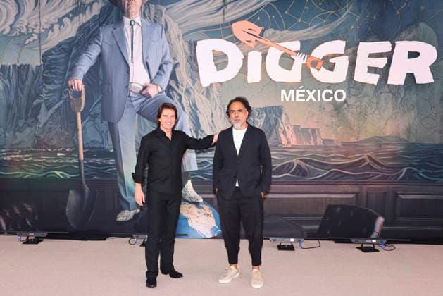 Film, Digger photocall in Mexico City