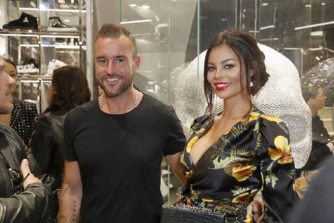 Celebrity, Andreea Sasu, partner of Philipp Plein, archive pictures