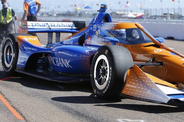 October 24, 2020, St. Petersburg, Florida, USA: IndyCar, Indy Car, IRL, USA driver Scott Dixon exits pit lane during the morning IndyCar practice session at the Firestone Grand Prix of St. Petersburg on Saturday, Oct. 24, 2020 in St. Petersburg. St. Petersburg USA - ZUMAs70_ 0105849278st Copyright: xLuisxSantanax