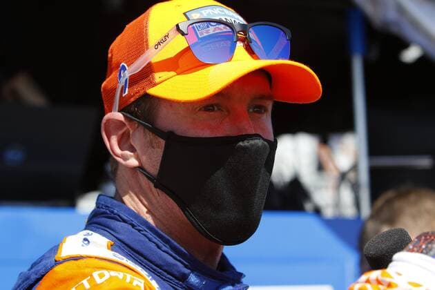 October 24, 2020, St. Petersburg, Florida, USA: IndyCar, Indy Car, IRL, USA driver Scott Dixon is seen after the morning IndyCar practice session at the Firestone Grand Prix of St. Petersburg on Saturday, Oct. 24, 2020 in St. Petersburg. St. Petersburg USA - ZUMAs70_ 0105849500st Copyright: xLuisxSantanax