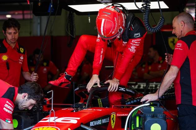 LECLERC Charles (mco), Scuderia Ferrari SF-23, portrait during the 2023 Formula 1 Rolex Grosser Preis von Osterreich, 2023 Austrian Grand Prix, 9th round of the 2023 Formula One World Championship, WM, Weltmeisterschaft from June 30 to July 2, 2023 on the Red Bull Ring, in Spielberg, Austria Copyright: xFlorentxGooden DPPI IPAxSportx x xIPAxSportx 0 IPA_IPA38976161