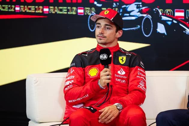 LECLERC Charles (mco), Scuderia Ferrari SF-23, portrait during the 2023 Formula 1 Rolex Grosser Preis von Osterreich, 2023 Austrian Grand Prix, 9th round of the 2023 Formula One World Championship, WM, Weltmeisterschaft from June 30 to July 2, 2023 on the Red Bull Ring, in Spielberg, Austria Copyright: xFlorentxGooden DPPI IPAxSportx x xIPAxSportx 0 IPA_IPA38978029