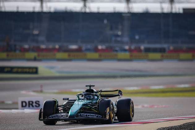 18 STROLL Lance can , Aston Martin F1 Team AMR24, action during the Formula 1 Aramco pre season testing 2024 of the 2024 FIA Formula One World Championship from February 21 to 23, 2024 on the Bahrain International Circuit, in Sakhir, Bahrain Photo Eric Alonso DPPI F1 Pre season Testing in Bahrain at Bahrain International Circuit on February 22, 2024 in Sakhir, Bahrain Photo by HOCH ZWEI Sakhir Sakhir Bahrain Bahrain