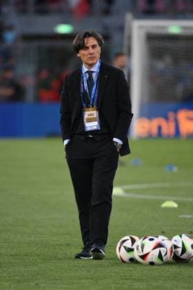 Vincenzo Montella, head coach of Turkey, during a friendly football match between Italy and Turkey at Renato Dall Ara stadium in Bologna (Italy), June 4th, 2024. andreaxstaccioli