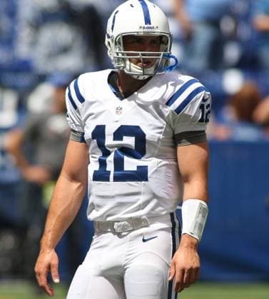 NFL, American Football Herren, USA 2012: Rams vs Colts AUG 12 August 12, 2012: during an NFL game between the St. Louis Rams and the Indianapolis Colts at Lucas Oil Stadium in Indianapolis, IN.(Credit Image: Pat Lovell Cal Media) Indianapolis Indiana United States EDITORIAL USE ONLY Copyright: xx ZUMA-20120812_zaf_c04_005.jpg PatxLovellx csmphoto628122