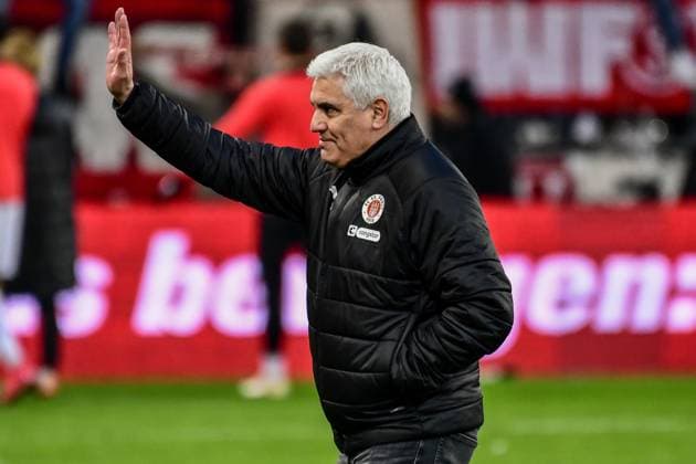 Sports Director Andreas Bornemann Pauli Germany , Hamburg , Millerntorstadion , Football , 1 Bundesliga , FC St Pauli SC Freiburg