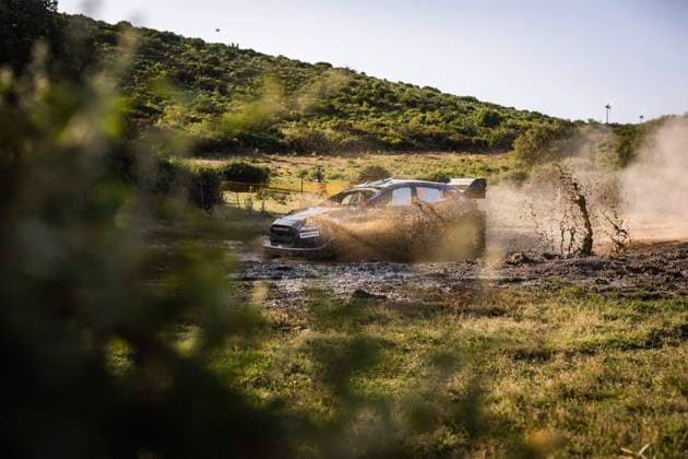 AUTO - WRC, Motorsport Rallye, WM - RALLY ITALIA SARDEGNA 2025 09 Jourdan SERDERIDIS, FrÃ dÃ ric MICLOTTE, Ford Puma Rally1, action during the 2025 Rally Italia Sardegna, 6th round of the 2025 WRC World Rally Car Championship, from June 5 to 8, 2025 at Olbia, Italy - OlbiaItaly  Copyright: xNikosxKatikisx