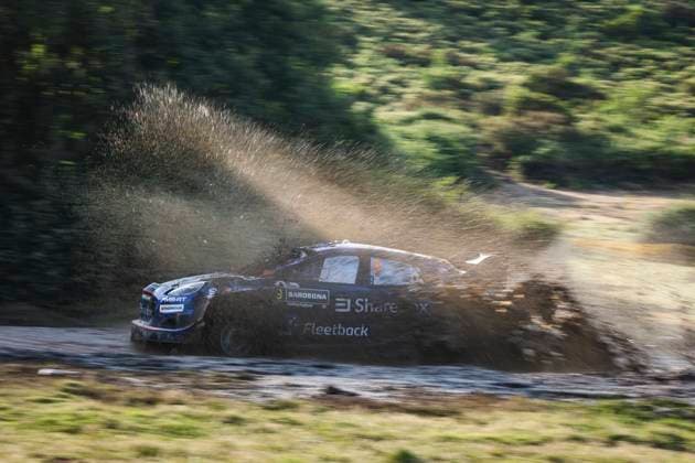 AUTO - WRC, Motorsport Rallye, WM - RALLY ITALIA SARDEGNA 2025 09 Jourdan SERDERIDIS, FrÃ dÃ ric MICLOTTE, Ford Puma Rally1, action during the 2025 Rally Italia Sardegna, 6th round of the 2025 WRC World Rally Car Championship, from June 5 to 8, 2025 at Olbia, Italy - OlbiaItaly  Copyright: xNikosxKatikisx