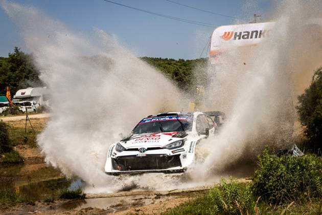 AUTO - WRC, Motorsport Rallye, WM - RALLY ITALIA SARDEGNA 2025 05 Sami PAJARI, Marko SALMINEN, Toyota GR Yaris Rally1, action during the 2025 Rally Italia Sardegna, 6th round of the 2025 WRC World Rally Car Championship, from June 5 to 8, 2025 at Olbia, Italy - OlbiaItaly  Copyright: xNikosxKatikisx