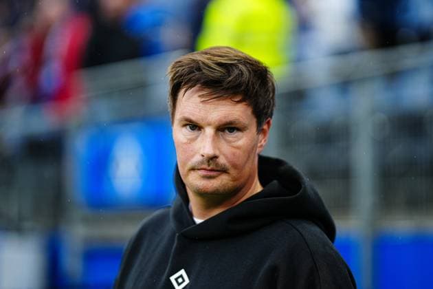 Merlin Polzin Hamburger SV, Coach GER, Hamburger SV vs FSV Mainz 05, Football, 1 Bundesliga, Matchday 6, Season 2025 2026, 05 10 2025 GER, Hamburger SV vs FSV Mainz 05, Football, 1 Bundesliga, Matchday 6, Season 2025 2026, 05 10 2025 Hamburg Copyright: xEibner-Pressefoto MarcelxvonxFehrnx EP_MFN