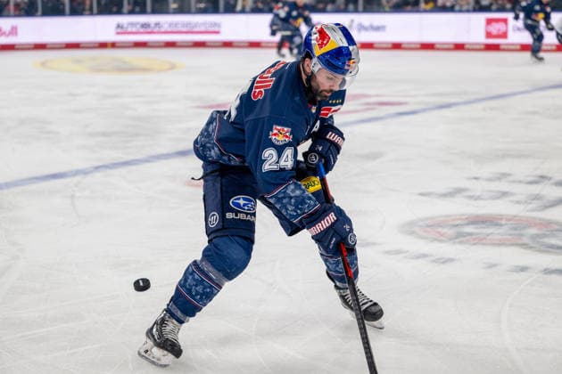 Ryan Murphy 24 EHC Red Bull Muenchen , EHC Red Bull Muenchen vs Adler Mannheim, PENNY DEL, Main Round, Matchday 36, 04 01 2026 Muenchen Bayern Germany Copyright: xkolbert-press UlrichxGamelx