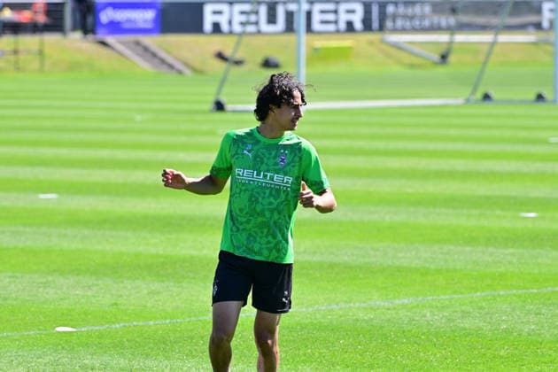 29 04 2026 Moenchengladbach Football, Men, Season 2025 2026, Training Borussia Moenchengladbach Wael Mohya Gladbach DFL regulations prohibit any use of photographs as image sequences and or quasi video Borussia Park NRW Germany