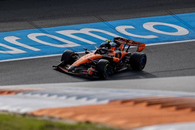 Motors - Formula 1 Photo by IPA ABACAPRESS.COM87685326 - Lando Norris (GBR), McLaren Formula 1 Team, 1, Sprint Qualifying during the 2026 Dutch Grand Prix, Formula 1 Championship in the Netherlands, Netherlands, August 21, 2026 Netherlands Netherlands Copyright: xIPAxSport ABACAx