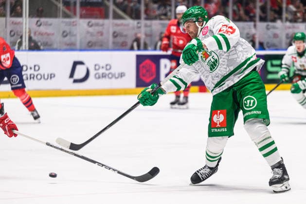 September 5, 2026: Linus Sandin of Rögle during the CHL game between Dynamo Pardubice and Rögle on September 5, 2026 in Pardubice. Photo by Mathilda Schuler. BILDBYRAN code MA MA1033 ice hockey CHL Champions Hockey League Dynamo Pardubice Rögle Rögle BBENG ice hockey CHL Champions Hockey League Dynamo Pardubice Rögle Rögle BBENG  Copyright: MATHILDAxSCHULER BB260905MA033