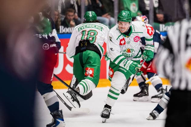 September 11, 2026: Axel Kumlin of Rögle during the CHL game between Rögle and RB Salzburg on September 11, 2026 in Ängelholm. Photo by Niclas Jönsson, BILDBYRAN COP 273 NO0441. ice hockey, CHL, Champions Hockey League, Rögle, Red Bull Salzburg, Rögle BBENG, ice hockey, CHL, Champions Hockey League, Rögle, Red Bull Salzburg, Rögle BBENG Copyright: NICLASxJÖNSSON BB260911NO050