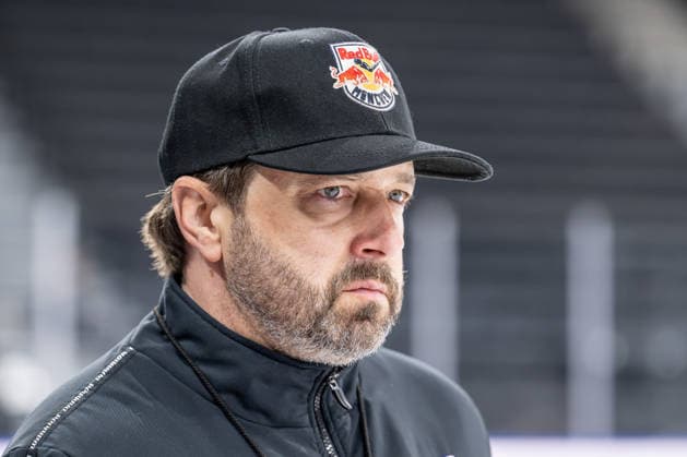 Oliver David, Head Coach, EHC Red Bull Munich Portrait GER, EHC Red Bull Munich, ice hockey, training session ahead of the DEL season opener, September 14, 2026 Photo: HMB Media, Heike Feiner Copyright: HMBxMedia HeikexFeiner