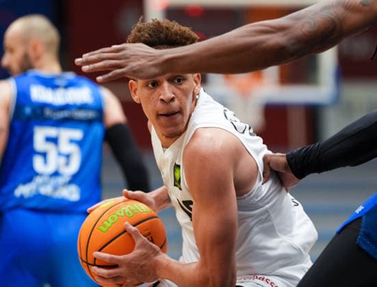 Isaiah Sanders, ETB Miners Essen, 10 on the ball (GER), ETB Miners Essen vs. HAKRO Merlins Crailsheim, Barmer 2 Basketball Bundesliga, ProA, Matchday 1, 2026–27 Season, Sportpark am Hallo, Essen, September 26, 2026 ETB Miners Essen vs. HAKRO Merlins Crailsheim ProA Matchday 1 September 26, 2026 Essen Copyright: xEibner-Pressefoto ScottxColemanx EP_SCN