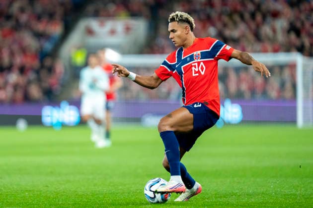 Soccer, Nations League Norway vs. Portugal, Nations League Oslo 20260927 Norway s Antonio Nusa during the international soccer match between Norway and Portugal in the Nations League. Photo by Cornelius Poppe, NTB, Oslo, Norway. EDITORIAL USE ONLY. RESTRICTED USE FOR BETTING COMPANIES  Copyright: xCorneliusxPoppex xNTBx