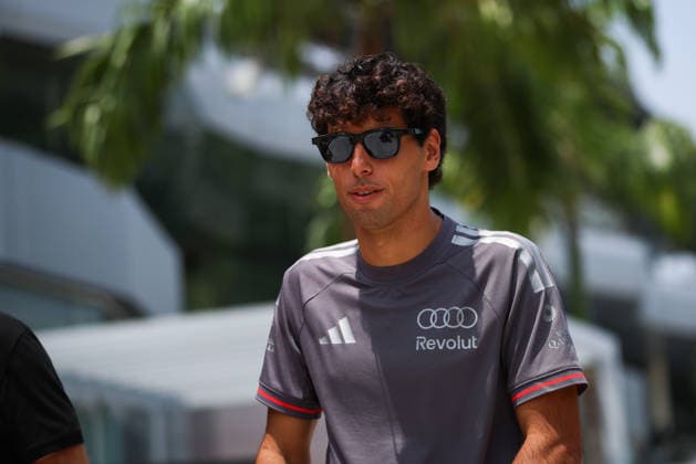 F1 - BAHRAIN GRAND PRIX IN MALAYSIA 2026 BORTOLETO Gabriel (bra), Audi F1 Team R26, portrait during the 2026 Formula 1 Bahrain Grand Prix in Malaysia, 16th round of the 2026 Formula One World Championship, WM, Weltmeisterschaft from October 2 to 4, 2026 on the Sepang International Circuit, in Sepang, Malaysia - SepangMalaysia Copyright: xANTONINxVINCENTx