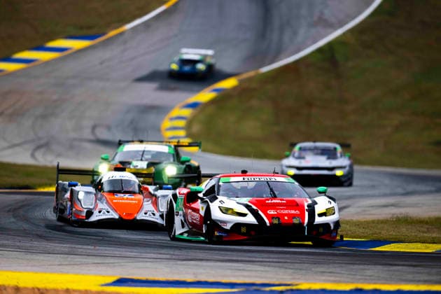 AUTO - IMSA - PETIT LE MANS 2026 34 COSTA Albert (esp), PATRESE Lorenzo (ita), UDELL Alec (usa), Conquest Racing, Ferrari 296 GT3 Evo, action during the 2026 Motul Petit Le Mans, 11th round of the 2026 IMSA WeatherTech SportsCar Championship, from October 1 to 3, 2026 on the Michelin Raceway Road Atlanta in Braselton, Georgia, United States of America - BraseltonUnited States Copyright: xFabrizioxBoldonix