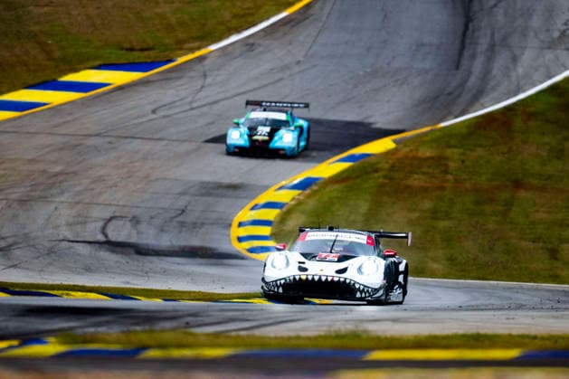 AUTO - IMSA - PETIT LE MANS 2026 77 KING Harry (gbr), PICARIELLO Alessio (bel), TANDY Nick (gbr), AO Racing, Porsche 911 GT3 R (992.2), action during the 2026 Motul Petit Le Mans, 11th round of the 2026 IMSA WeatherTech SportsCar Championship, from October 1 to 3, 2026 on the Michelin Raceway Road Atlanta in Braselton, Georgia, United States of America - BraseltonUnited States Copyright: xFabrizioxBoldonix