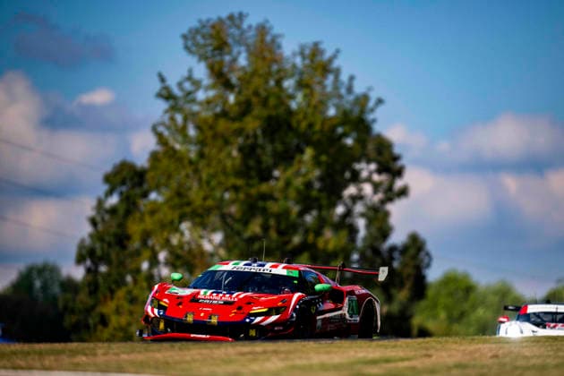 AUTO - IMSA - PETIT LE MANS 2026 21 FUOCO Antonio (ita), MANN Simon (gbr), WADOUX Lilou (fra), AF Corse, Ferrari 296 GT3 Evo, action during the 2026 Motul Petit Le Mans, 11th round of the 2026 IMSA WeatherTech SportsCar Championship, from October 1 to 3, 2026 on the Michelin Raceway Road Atlanta in Braselton, Georgia, United States of America - BraseltonUnited States  Copyright: xFabrizioxBoldonix
