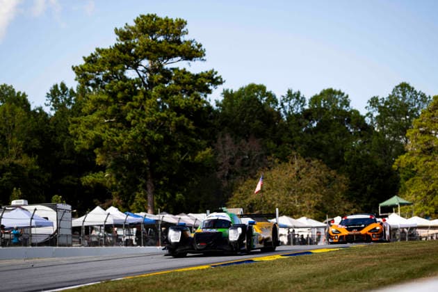 AUTO - IMSA - PETIT LE MANS 2026 43 CLARKE Jeremy (usa), DILLMANN Tom (fra), GARG Bijoy (usa), Inter Europol Competition, Oreca 07-Gibson, action during the 2026 Motul Petit Le Mans, 11th round of the 2026 IMSA WeatherTech SportsCar Championship, from October 1 to 3, 2026 on the Michelin Raceway Road Atlanta in Braselton, Georgia, United States of America - BraseltonUnited States Copyright: xFabrizioxBoldonix