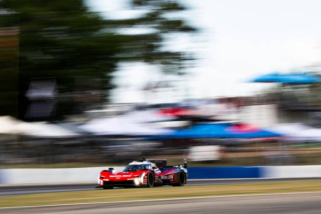 AUTO - IMSA - PETIT LE MANS 2026 31 AITKEN Jack (gbr), BAMBER Earl (nzl), VESTI Frederik (dnk), Cadillac Whelen, Cadillac V-Series.R, action during the 2026 Motul Petit Le Mans, 11th round of the 2026 IMSA WeatherTech SportsCar Championship, from October 1 to 3, 2026 on the Michelin Raceway Road Atlanta in Braselton, Georgia, United States of America - BraseltonUnited States Copyright: xFabrizioxBoldonix