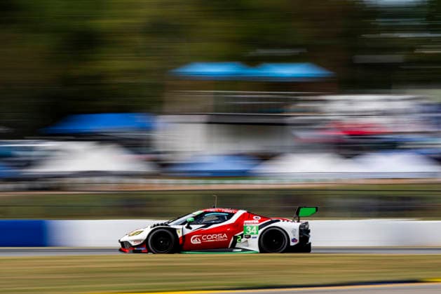 AUTO - IMSA - PETIT LE MANS 2026 34 COSTA Albert (esp), PATRESE Lorenzo (ita), UDELL Alec (usa), Conquest Racing, Ferrari 296 GT3 Evo, action during the 2026 Motul Petit Le Mans, 11th round of the 2026 IMSA WeatherTech SportsCar Championship, from October 1 to 3, 2026 on the Michelin Raceway Road Atlanta in Braselton, Georgia, United States of America - BraseltonUnited States Copyright: xFabrizioxBoldonix