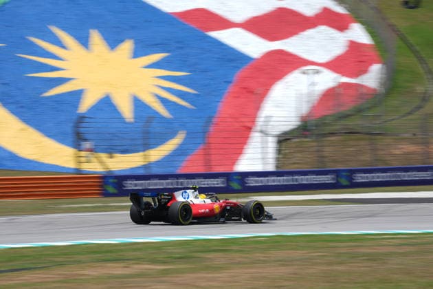 October 2, 2026, Sepang International Circuit, Kuala Lumpur, 2026 Formula 1 Gulf Air Bahrain Grand Prix, Lewis Hamilton (GBR), Scuderia Ferrari HP Photo by Hasan Bratic, DeFodi Images
