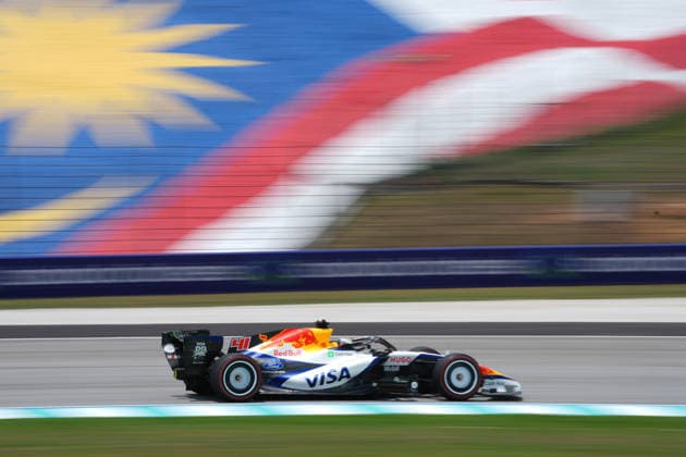 October 2, 2026, Sepang International Circuit, Kuala Lumpur, 2026 Formula 1 Gulf Air Bahrain Grand Prix, Arvid Lindblad (GBR), Visa Cash App Racing Bulls Formula One Team. Photo by Hasan Bratic, DeFodi Images