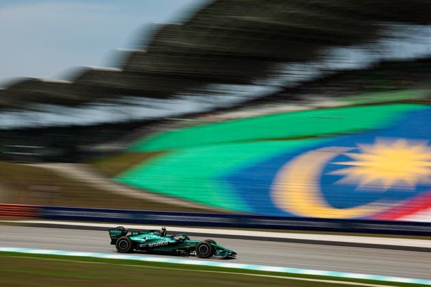 F1 - BAHRAIN GRAND PRIX IN MALAYSIA 2026 14 ALONSO Fernando (spa), Aston Martin F1 Team AMR26, action during the 2026 Formula 1 Bahrain Grand Prix in Malaysia, 16th round of the 2026 Formula One World Championship, WM, Weltmeisterschaft from October 2 to 4, 2026 on the Sepang International Circuit, in Sepang, Malaysia - SepangMalaysia Copyright: xEricxAlonsox