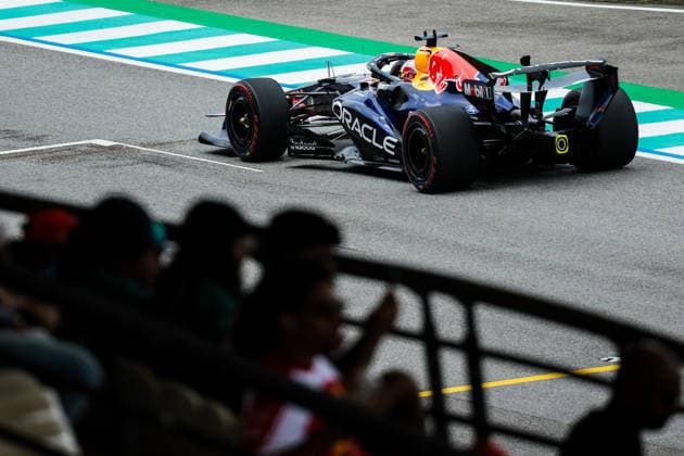 F1 - BAHRAIN GRAND PRIX IN MALAYSIA 2026 03 VERSTAPPEN Max (nld), Red Bull Racing Ford RB22, action during the 2026 Formula 1 Bahrain Grand Prix in Malaysia, 16th round of the 2026 Formula One World Championship, WM, Weltmeisterschaft from October 2 to 4, 2026 on the Sepang International Circuit, in Sepang, Malaysia - SepangMalaysia  Copyright: xEricxAlonsox
