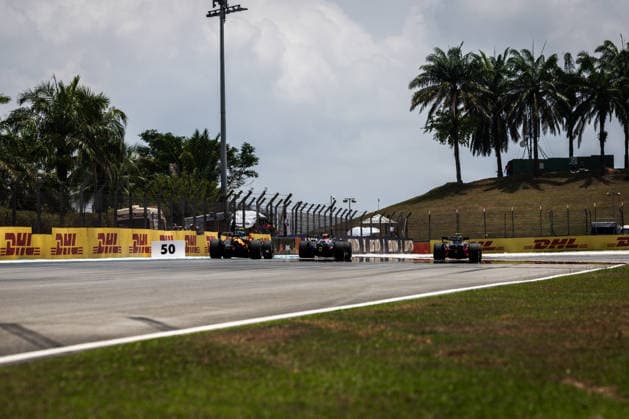 2026 Formula One Bahrain Grand Prix Sepang Circuit, Kuala Lumpur, Malaysia. 2.October.2026; Lando Norris of Great Britain and McLaren Mastercard F1 Team during Free Practice 1 Formula One Bahrain Grand Prix Kuala Lumpur Sepang Circuit Malaysia Copyright: xJayxHiranox