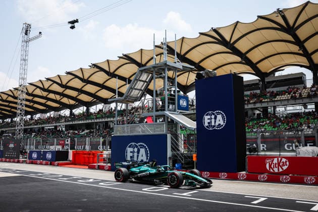 F1 - BAHRAIN GRAND PRIX IN MALAYSIA 2026 18 STROLL Lance (can), Aston Martin F1 Team AMR26, action during the 2026 Formula 1 Bahrain Grand Prix in Malaysia, 16th round of the 2026 Formula One World Championship, WM, Weltmeisterschaft from October 2 to 4, 2026 on the Sepang International Circuit, in Sepang, Malaysia - SepangMalaysia Copyright: xANTONINxVINCENTx