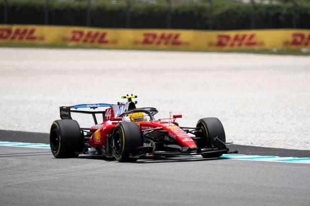FORMULA 1 BAHRAIN GRAND PRIX IN MALAYSIA 2026 Lewis Hamilton (GBR) 44 Ferrari in practice during the Formula 1 Gulf Air Bahrain Grand Prix in Malaysia 2026, Round 16 of the 2026 Formula 1 World Championship, WM, Weltmeisterschaft from 2nd - 4th October 2026 at Sepang International Circuit, Sepang, Malaysia. Credit: Robbie Hoad Every Second Media Editorial use only. All images are copyright Every Second Media Limited. No images may be reproduced without prior permission. Copyright: xIMAGO EveryxSecondxMediax ESM-2195-0322 RobbiexHoadx xEveryxSecondxMediax