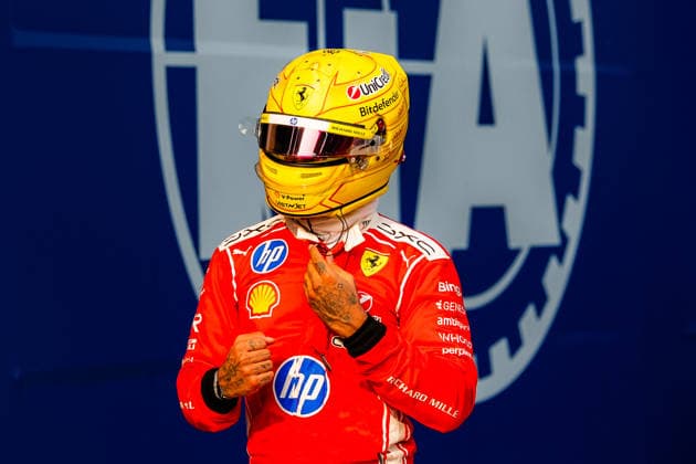 2026 Malaysian GP - Sepang Circuit - Pilots LEWIS HAMILTON 44 (GBR) of Scuderia Ferrari HP (Ferrari SF-26) on Saturday during the 2026 Formula 1 Gulf Air Bahrain Grand Prix in Malaysia at Sepang International Circuit in Kuala Lumpur, Malaysia, on October 3, 2026. Photo by Antoine Lapeyre Reveries Agency ABACAPRESS.COM Kuala Lumpur Malaysia Copyright: xAntoinexLapeyre ReveriesxAgency ABACAx