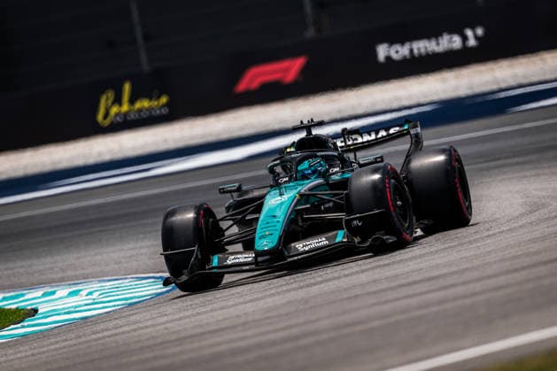 2026 Formula One Bahrain Grand Prix Sepang Circuit, Kuala Lumpur, Malaysia. 3.October.2026; George Russell of Great Britain and Mercedes-AMG PETRONAS F1 Team during Free Practice 3 Formula One Bahrain Grand Prix Kuala Lumpur Sepang Circuit Malaysia Copyright: xJayxHiranox