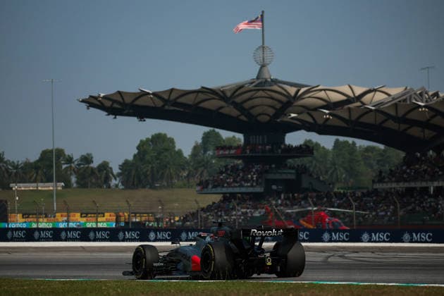 F1 - BAHRAIN GRAND PRIX IN MALAYSIA 2026 27 HULKENBERG Nico (ger), Audi F1 Team , action during the 2026 Formula 1 Bahrain Grand Prix in Malaysia, 16th round of the 2026 Formula One World Championship, WM, Weltmeisterschaft from October 2 to 4, 2026 on the Sepang International Circuit, in Sepang, Malaysia - SepangMalaysia  Copyright: xEricxAlonsox