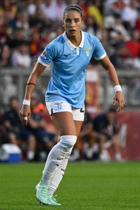 IPA89265751 - Eleonora Goldoni of S.S. Lazio during the Serie A Women s match between A.S. Roma Femminile and Lazio Women at Tre Fontane Stadium in Rome on October 3, 2026. Copyright: xMarioxQuartapelle IPAxSportx xx IPA89265751