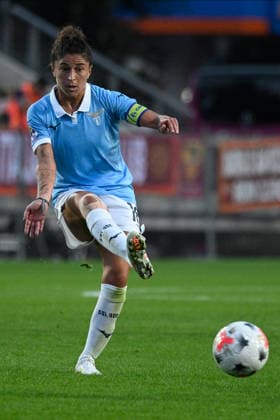 IPA89265770 - Antonietta Castiello of S.S. Lazio during the Serie A Women s match between A.S. Roma Femminile and Lazio Women at Tre Fontane Stadium in Rome on October 3, 2026.  Copyright: xMarioxQuartapelle IPAxSportx xx IPA89265770