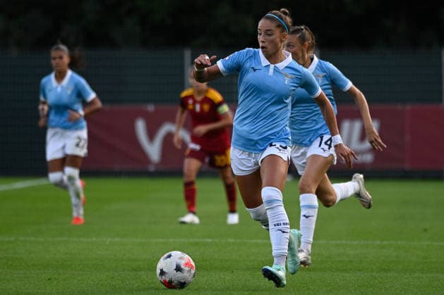 IPA89266063 - Eleonora Goldoni of S.S. Lazio during the Serie A Women s match between A.S. Roma Femminile and Lazio Women at Tre Fontane Stadium in Rome on October 3, 2026. Copyright: xMarioxQuartapelle IPAxSportx xx IPA89266063