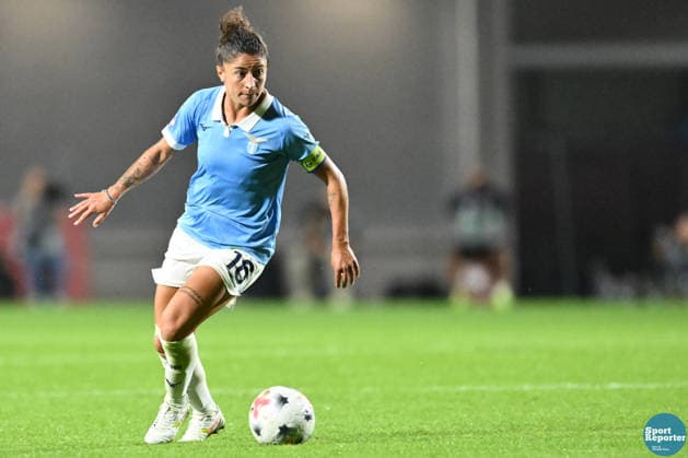IPA89267017 - Antonietta Castiello of S.S. Lazio during the Serie A Women s league match between Roma and Lazio, AS Roma vs. S.S. Lazio Women, Italian Serie A Women s soccer match in Rome, Italy, October 3, 2026  Copyright: xClaudioxEnea IPAxSportx xx IPA89267017