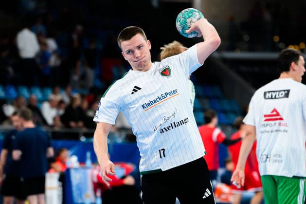Bietigheim HBL 26 27 SG BBM Bietigheim Fuechse Berlin Nils Lichtlein Berlin Bietigheim Bissingen Egetrans Arena Baden-Württemberg Germany