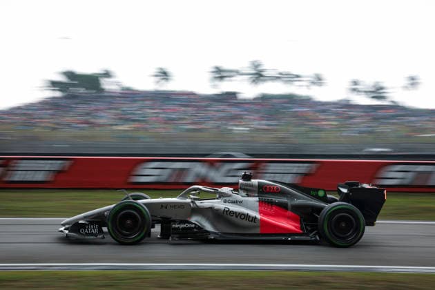 F1 - BAHRAIN GRAND PRIX IN MALAYSIA 2026 27 HULKENBERG Nico (ger), Audi F1 Team , action during the 2026 Formula 1 Bahrain Grand Prix in Malaysia, 16th round of the 2026 Formula One World Championship, WM, Weltmeisterschaft from October 2 to 4, 2026 on the Sepang International Circuit, in Sepang, Malaysia - SepangMalaysia Copyright: xEricxAlonsox