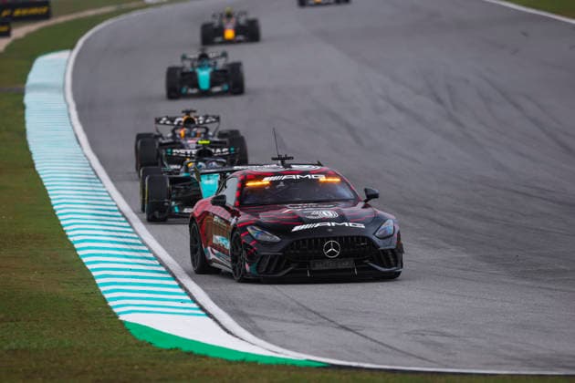 F1 - BAHRAIN GRAND PRIX IN MALAYSIA 2026 Safety car during the 2026 Formula 1 Bahrain Grand Prix in Malaysia, 16th round of the 2026 Formula One World Championship, WM, Weltmeisterschaft from October 2 to 4, 2026 on the Sepang International Circuit, in Sepang, Malaysia - SepangMalaysia Copyright: xXavixBonillax