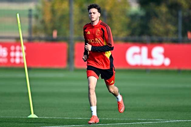France v Belgium - UEFA Nations League 2026 Media Activities 04 10 2026 TUBIZE, BELGIUM - OCTOBER 04 : De Cuyper Maxim defender of Belgium pictured during a training session ahead of the UEFA Nations League tournament league phase matchday 4 group A1 match between France and Belgium on October 4, 2026 in Tubize, Belgium, 04 10 2026 Tubize Belgium Copyright: xTomasxSiskx