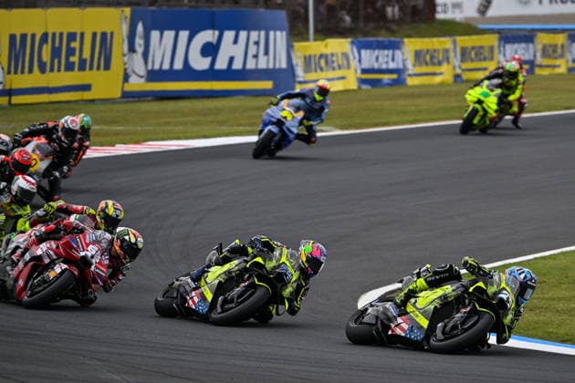 MOTO - MOTO GP - GRAND PRIX OF JAPAN 2026 25 FERNANDEZ Raul (spa), Trackhouse MotoGP Team, Aprilia RS-GP26, action with 79 OGURA Ai (jpn), Trackhouse MotoGP Team, Aprilia RS-GP26 during the 2026 MotoGP Motul Grand Prix of Japan on the Twin Ring Motegi Circuit from October 2 to 4th, At Motegi, Japan - MotegiJapan Copyright: xGIGIxSOLDANOx