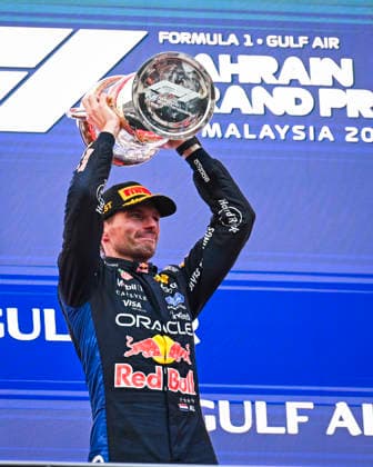 F1 - BAHRAIN GRAND PRIX IN MALAYSIA 2026 Podium, VERSTAPPEN Max (nld), Red Bull Racing Ford RB22, portrait during the 2026 Formula 1 Bahrain Grand Prix in Malaysia, 16th round of the 2026 Formula One World Championship, WM, Weltmeisterschaft from October 2 to 4, 2026 on the Sepang International Circuit, in Sepang, Malaysia - SepangMalaysia Copyright: xDPPIx